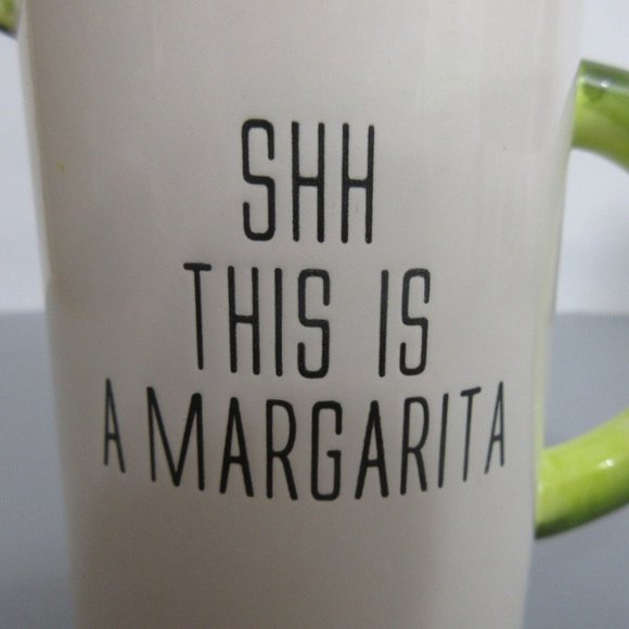 SHH This is a Margarita Lime Funny Drinking Quotes Coffee Tea Gift Ceramic Mug - Picture 2 of 7